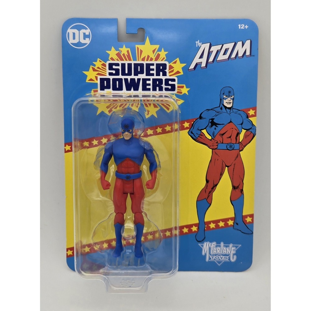 McFarlane DC Super Powers The‎ Atom 4.5″ Action Figure Ray Palmer 2025
